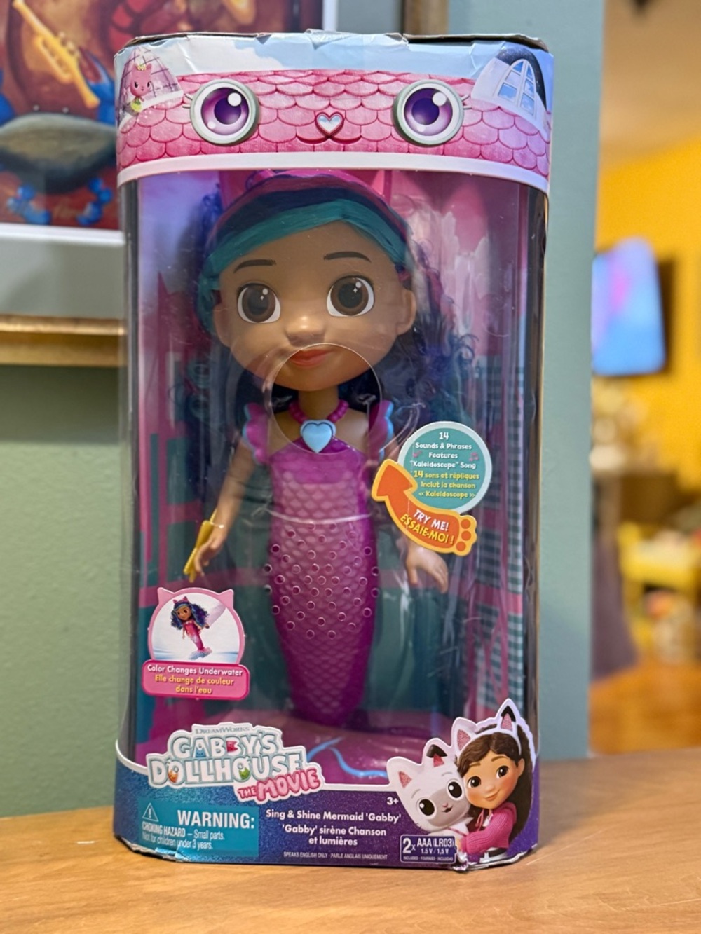 DreamWorks Gabby’s Dollhouse Mermaid Doll – NIB - Picture 6 of 16